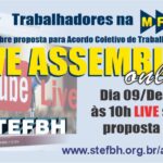 TRABALHADORES NA MRS DECIDEM SOBRE A PROPOSTA DA MRS PARA O ACT